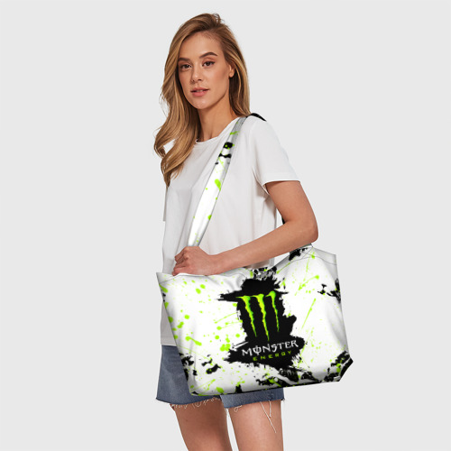 Пляжная сумка 3D Monster energy - фото 5