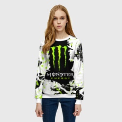 Женский свитшот 3D Monster energy - фото 2