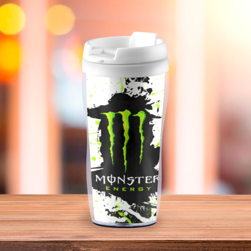 Термокружка-непроливайка Monster energy - фото 3