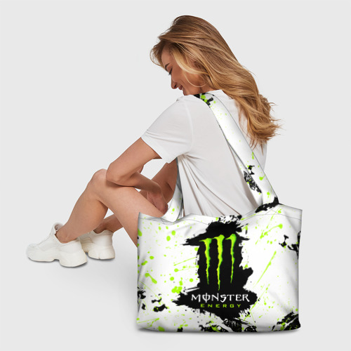 Пляжная сумка 3D Monster energy - фото 6