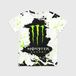 Детская футболка 3D Monster energy