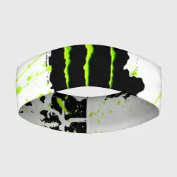 Повязка на голову 3D Monster energy