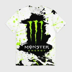 Мужская футболка 3D Monster energy