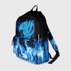 Рюкзак 3D Helmet Fairy tail blue fire