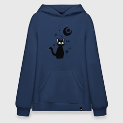 Худи SuperOversize хлопок Jiji Cat