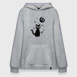 Худи SuperOversize хлопок Jiji Cat