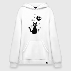 Худи SuperOversize хлопок Jiji Cat