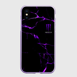 Чехол для iPhone XS Max матовый Monster energy