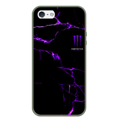 Чехол для iPhone 5/5S матовый Monster energy