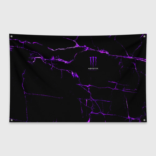 Флаг-баннер Monster energy