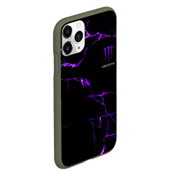 Чехол для iPhone 11 Pro матовый Monster energy - фото 2