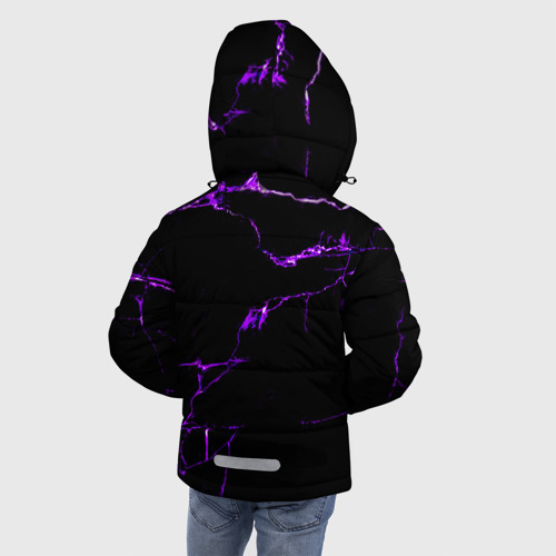 Зимняя куртка для мальчиков 3D Monster energy, цвет светло-серый - фото 4