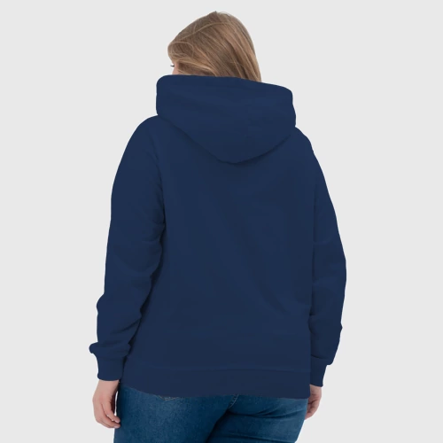 Женская толстовка хлопок Тоторо из тонких линий - фото 7