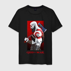 Мужская футболка хлопок God of war