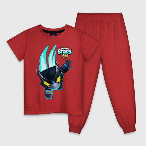 Детская пижама хлопок Brawl Stars CROW Фото 01 Детская пижама хлопок Brawl Stars CROW Фото 01