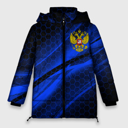 Женская зимняя куртка Oversize Россия Russia neon