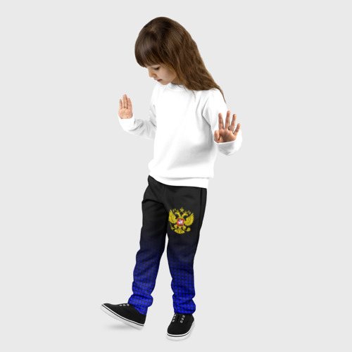 Детские брюки 3D Россия, цвет 3D печать - фото 3