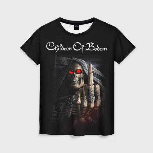Женская футболка 3D Children of Bodom 9, цвет 3D печать