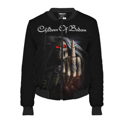 Женский бомбер 3D Children of Bodom 9