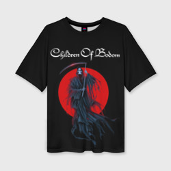 Женская футболка oversize 3D Children of Bodom 19