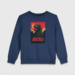 Детский свитшот хлопок Godzilla