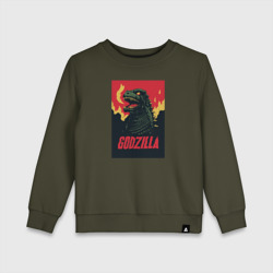 Детский свитшот хлопок Godzilla