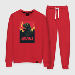 Женский костюм хлопок Godzilla