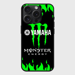 Чехол силиконовый для Apple iPhone 15 Pro Мax матовый Monster energy