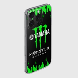 Чехол для iPhone 16 Pro силиконовый с защитой камеры Monster energy - фото 2