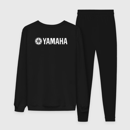 Женский костюм хлопок Yamaha +спина, цвет черный - фото 2