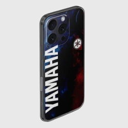 Чехол для iPhone 16 Pro силиконовый с защитой камеры Yamaha Ямаха - фото 2