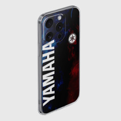 Чехол для iPhone 15 Pro силиконовый с защитой камеры Yamaha Ямаха - фото 2