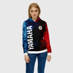 Женская толстовка 3D Yamaha Ямаха - фото 2