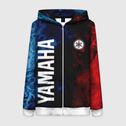 Женская толстовка 3D на молнии Yamaha Ямаха