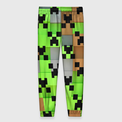 Женские брюки 3D Minecraft, цвет 3D печать - фото 2