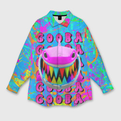 Мужская рубашка oversize 3D 6ix9ine GOOBA