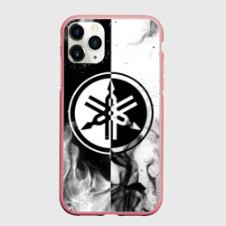 Чехол для iPhone 11 Pro Max матовый Ямаха Yamaha +спина