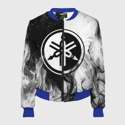 Женский бомбер 3D Ямаха Yamaha +спина