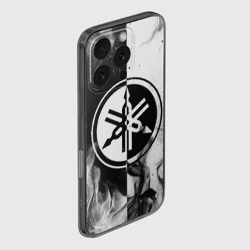 Чехол для iPhone 16 Pro силиконовый с защитой камеры Ямаха Yamaha +спина - фото 2