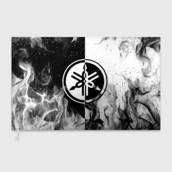 Флаг 3D Ямаха Yamaha +спина