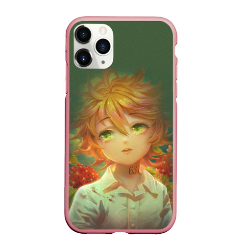 Чехол для iPhone 11 Pro Max матовый The Promised Neverland, цвет баблгам