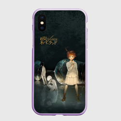 Чехол для iPhone XS Max матовый The Promised Neverland Logo