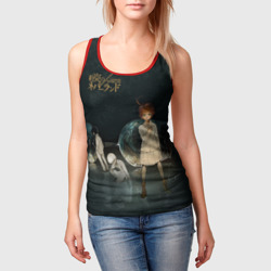 Женская майка 3D The Promised Neverland Logo - фото 2