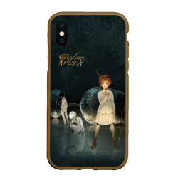 Чехол для iPhone XS Max матовый The Promised Neverland Logo