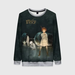 Женский свитшот 3D The Promised Neverland Logo