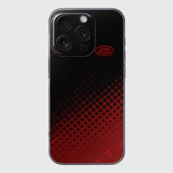 Чехол для iPhone 16 Pro Max силиконовый с защитой камеры Jawa