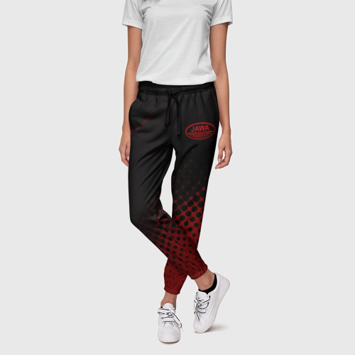 Женские брюки 3D Jawa, цвет 3D печать - фото 3