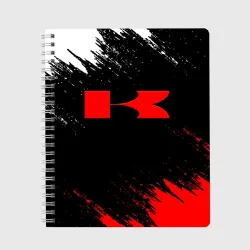 Тетрадь Kawasaki logo Кавасаки лого +спина