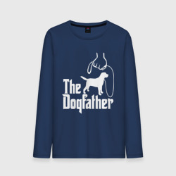 Мужской лонгслив хлопок The Dogfather - пародия