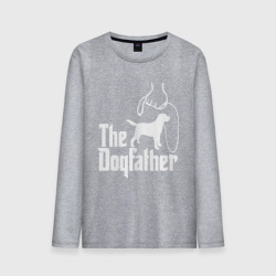 Мужской лонгслив хлопок The Dogfather - пародия